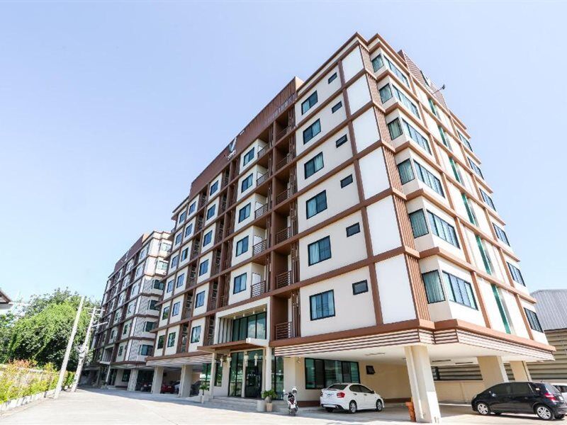 V-twin Donjan Service Apartment Chiang Mai Buitenkant foto